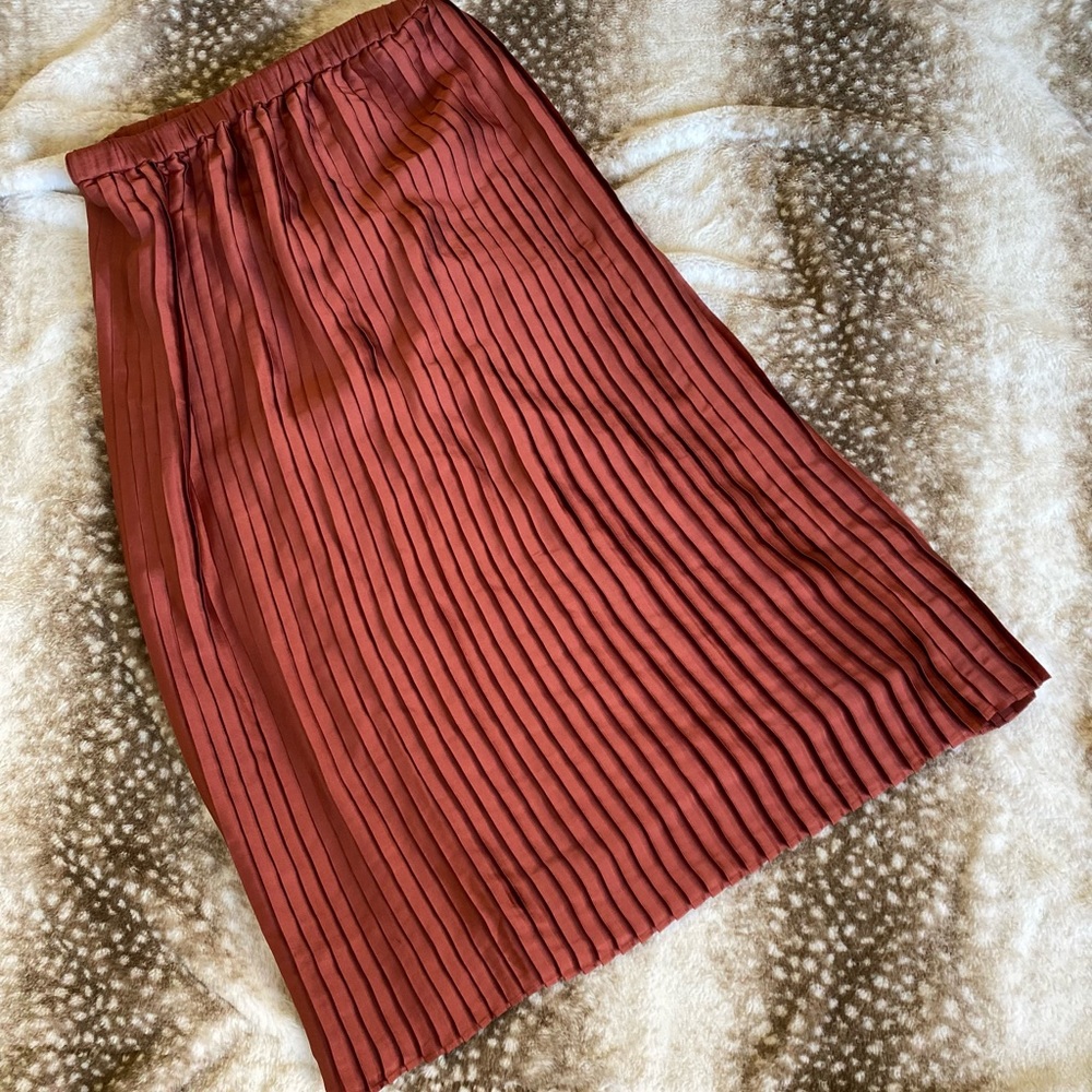 Banana Republic Metallic Midi Skirt (NEW)